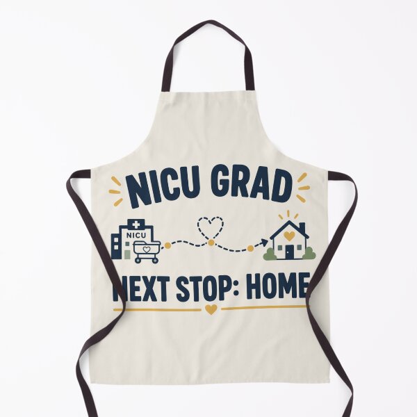 Item preview, NICU Grad Baby – Next Stop Home Preemie Graduation Gift designed and sold by astersgraphics.