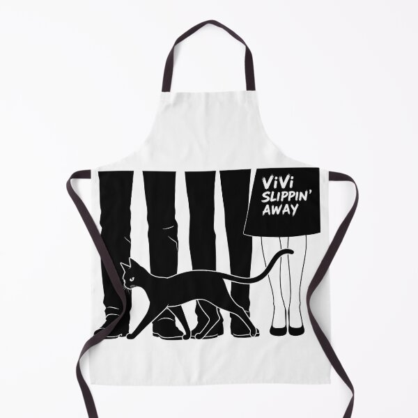 Item preview, ViVi Slippin’ Away — Black Cat Silhouette designed and sold by PORTE DE ESPERANCE.