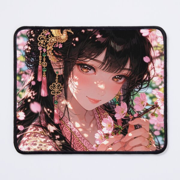 Item preview, Anime Chinese Hanfu Girl with Cherry Blossoms designed and sold by RGB-crayon.