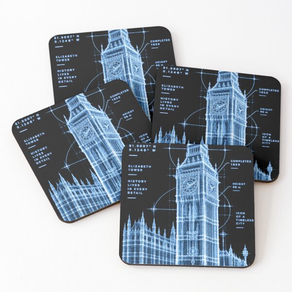 Item preview, Big Ben London X-Ray Architecture designed and sold by CITY-XRAY.
