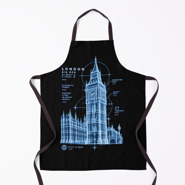 Item preview, Big Ben London X-Ray Architecture designed and sold by CITY-XRAY.