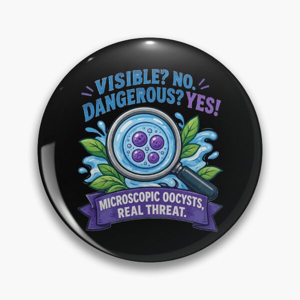 Item preview, Microscopic Oocysts Threat designed and sold by Emilykerryart.