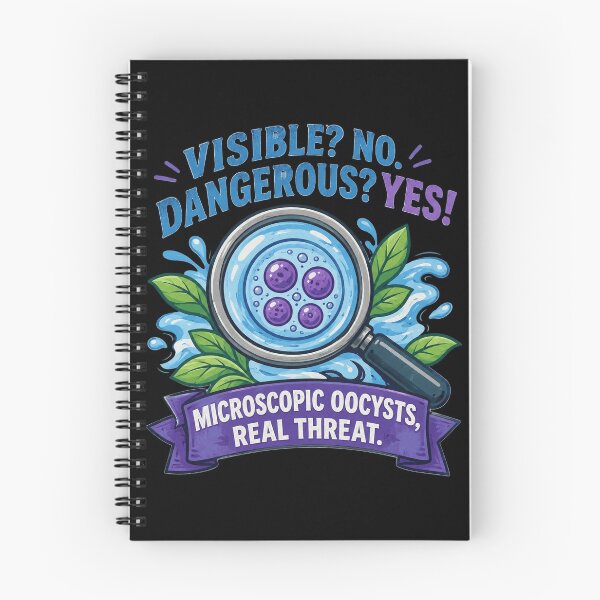 Item preview, Microscopic Oocysts Threat designed and sold by Emilykerryart.