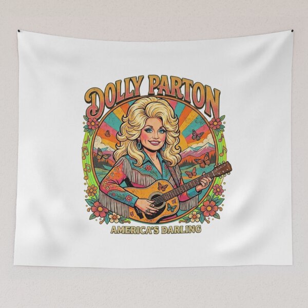 Item preview, Dolly Parton America's Darling designed and sold by Mad Apparel.
