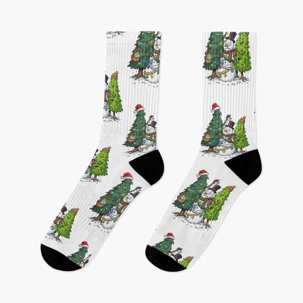 Item preview, Snowman Tree Decorating Role Reversal Cartoon designed and sold by Flying Doggo.