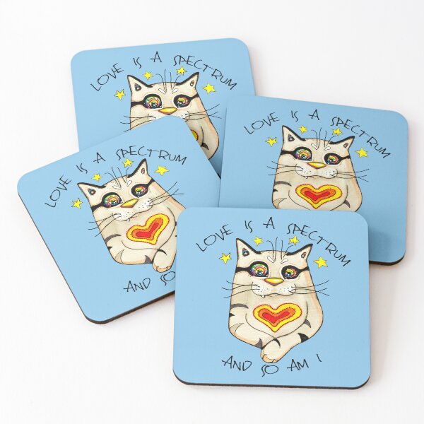 Item preview, Love is a spectrum, and so am I designed and sold by Kiekeboekat.