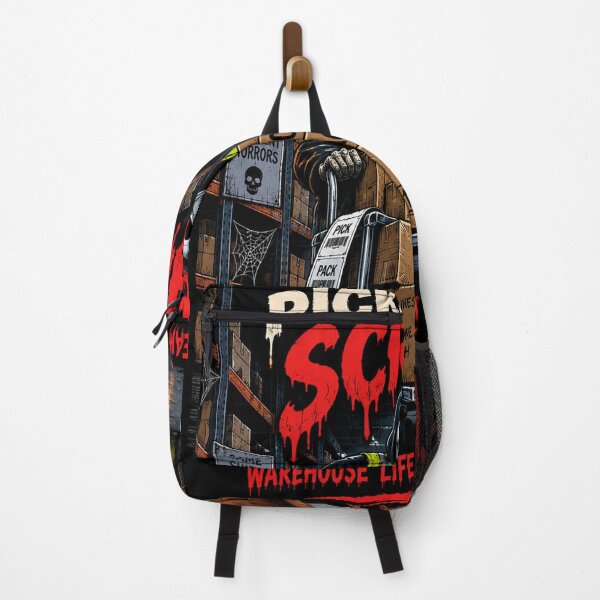 Item preview, Pick Pack Scream – Funny Warehouse Halloween Design designed and sold by KeeganDykes.
