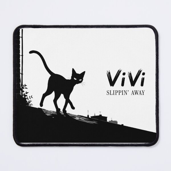 Item preview, ViVi — The Black Cat Slippin' Away designed and sold by PORTE DE ESPERANCE.