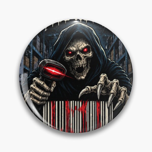 Item preview, Error 666: Barcode Not Found – Funny Warehouse Halloween Design designed and sold by KeeganDykes.