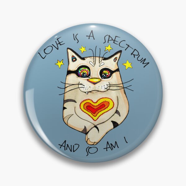 Item preview, Love is a spectrum, and so am I designed and sold by Kiekeboekat.