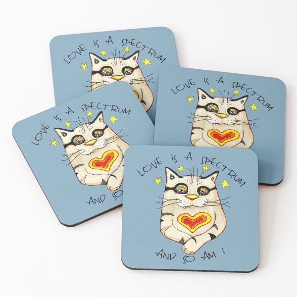 Item preview, Love is a spectrum, and so am I designed and sold by Kiekeboekat.
