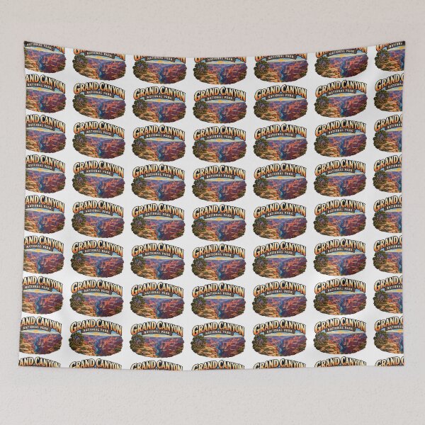 Item preview, Grand Canyon National Park Vintage Adventure Badge designed and sold by CreativeNest Prints.