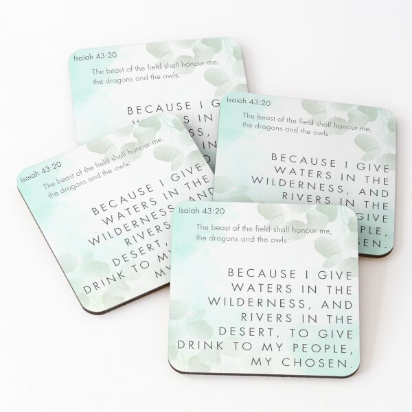 Item preview, Isaiah 43:20 designed and sold by Undonemadenew.