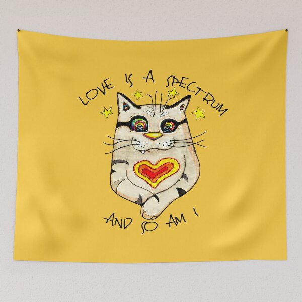 Item preview, Love is a spectrum, and so am I designed and sold by Kiekeboekat.