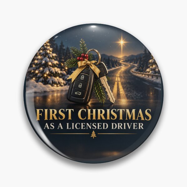 Item preview, First Christmas as a Licensed Driver – New Driver Christmas Gift designed and sold by astersgraphics.