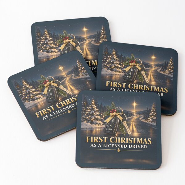 Item preview, First Christmas as a Licensed Driver – New Driver Christmas Gift designed and sold by astersgraphics.