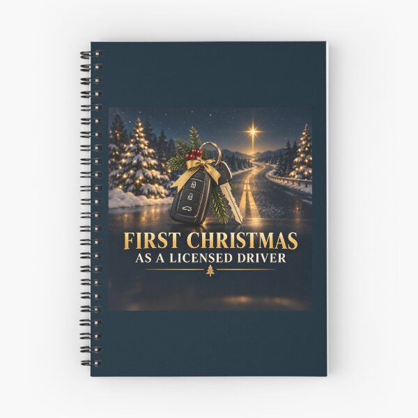 Item preview, First Christmas as a Licensed Driver – New Driver Christmas Gift designed and sold by astersgraphics.
