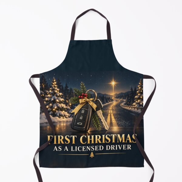 Item preview, First Christmas as a Licensed Driver – New Driver Christmas Gift designed and sold by astersgraphics.