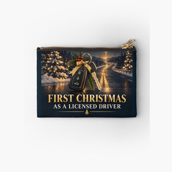 Item preview, First Christmas as a Licensed Driver – New Driver Christmas Gift designed and sold by astersgraphics.