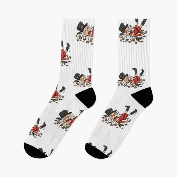 Item preview, Dizzy Nutcracker Overwhelmed Holiday Toy Cartoon designed and sold by Flying Doggo.