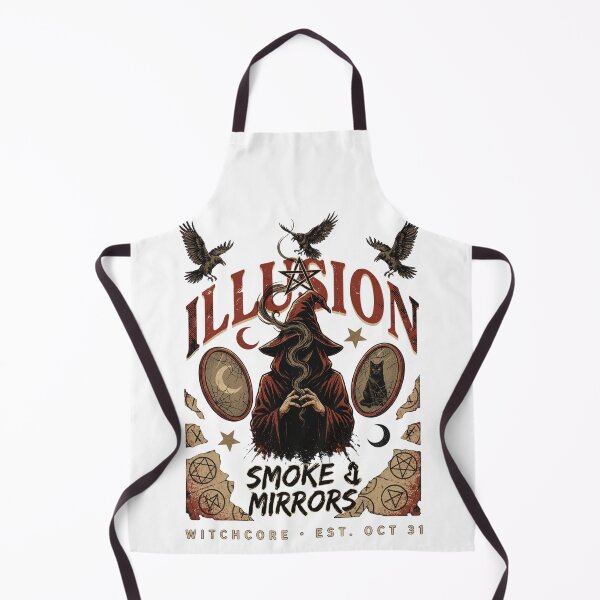 Item preview, Illusion Witchcore Smoke and Mirrors Halloween Design Graphic Tee v13 designed and sold by DarylWelsh2024.