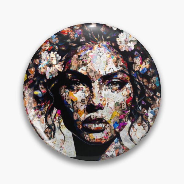 Item preview, Collage of a woman made out of 1000 photos designed and sold by ataliarts.