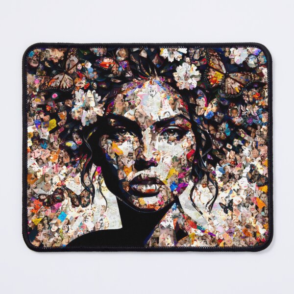 Item preview, Collage of a woman made out of 1000 photos designed and sold by ataliarts.