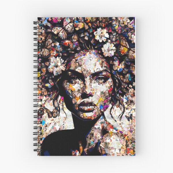 Item preview, Collage of a woman made out of 1000 photos designed and sold by ataliarts.