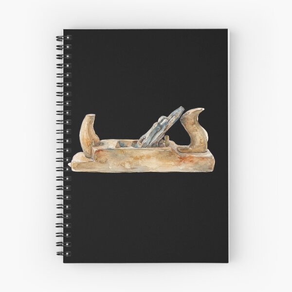 Item preview, Vintage Wood Plane Carpenter Woodworking Tool Watercolor Art designed and sold by bvdesignart.
