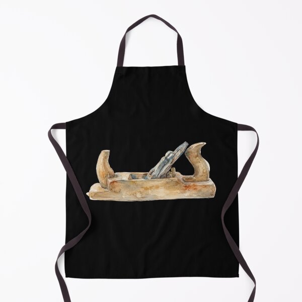 Item preview, Vintage Wood Plane Carpenter Woodworking Tool Watercolor Art designed and sold by bvdesignart.