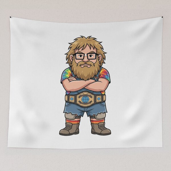 Item preview, Spike Dudley Extreme Runt Wrestling Gnome designed and sold by Bad-Decisions-Designs.
