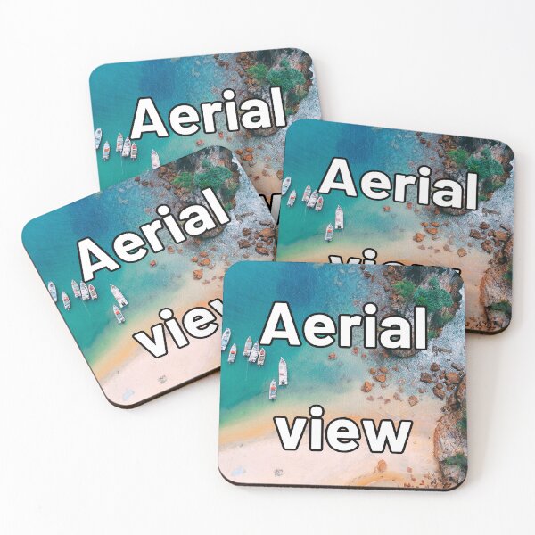 Item preview, Aerial view beach designed and sold by Undonemadenew.