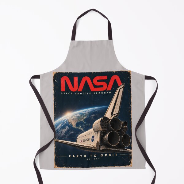 Item preview, NASA Space Shuttle – Earth to Orbit | Vintage Space Program Poster designed and sold by malero-design.