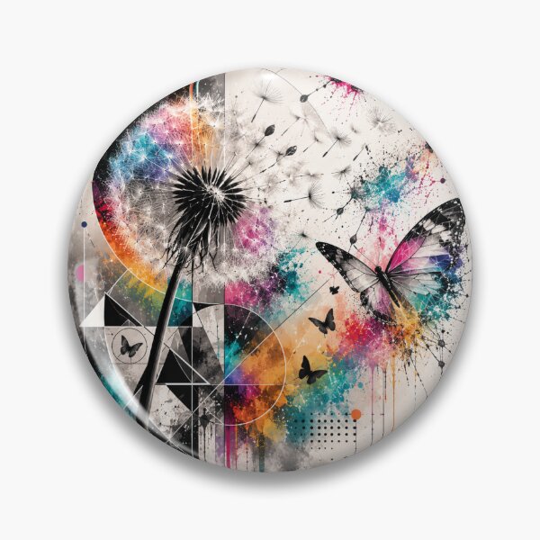 Item preview, Fragments of Flight - Surreal Butterfly Art designed and sold by Personiq Kaleido.
