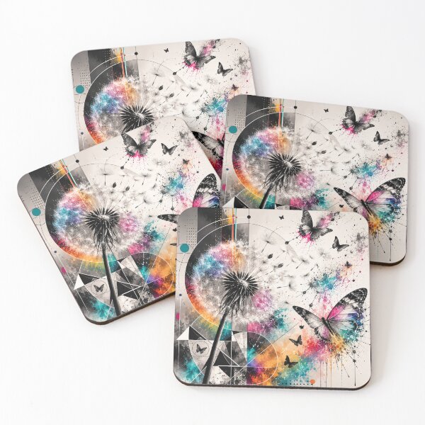 Item preview, Fragments of Flight - Surreal Butterfly Art designed and sold by Personiq Kaleido.