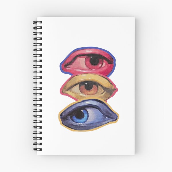 Item preview, Tri-Color Eyes Painting Cutout designed and sold by cchickennugget.