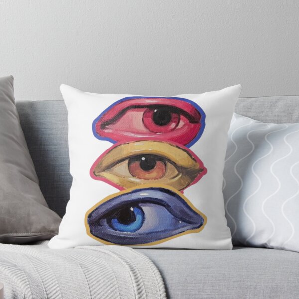 Item preview, Tri-Color Eyes Painting Cutout designed and sold by cchickennugget.
