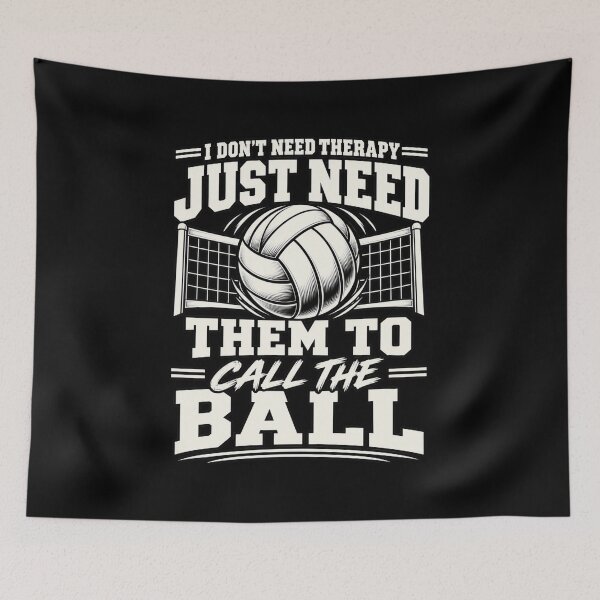 Item preview, I Don't Need Therapy I Just Need Them to Call the Ball Funny Sports Quote designed and sold by Trendably.