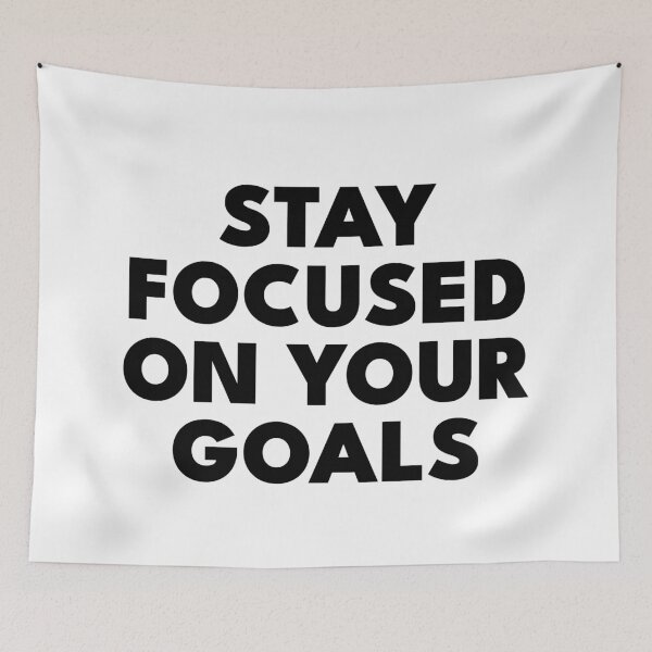 Item preview, Stay Focused On Your Goals designed and sold by PublicArtDesign.