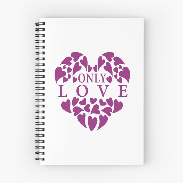 Item preview, Only Love Typography Cute Heart Art designed and sold by Minem39.