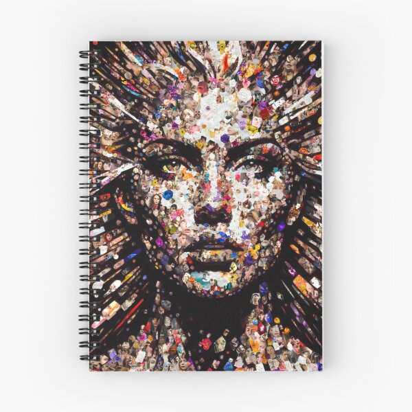 Item preview, Collage of exploding woman made out of 1000 photos designed and sold by ataliarts.