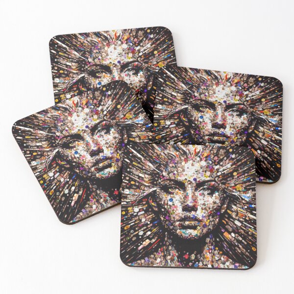 Item preview, Collage of exploding woman made out of 1000 photos designed and sold by ataliarts.