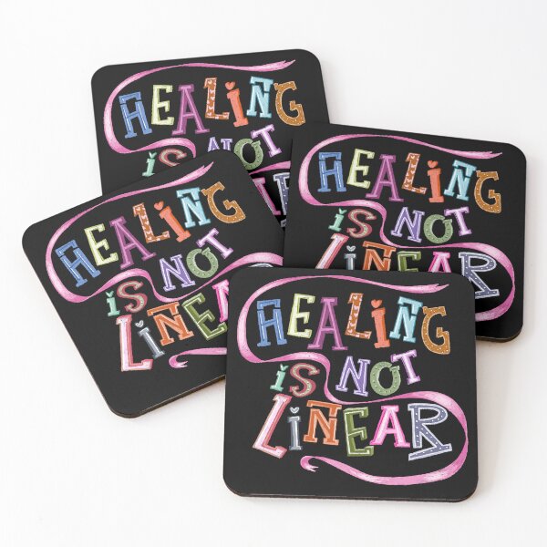 Item preview, Healing is not linear designed and sold by pinkyfish1010.