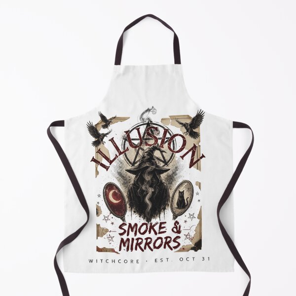 Item preview, Illusion Witchcore Smoke and Mirrors Halloween Design Graphic Tee v14 designed and sold by DarylWelsh2024.