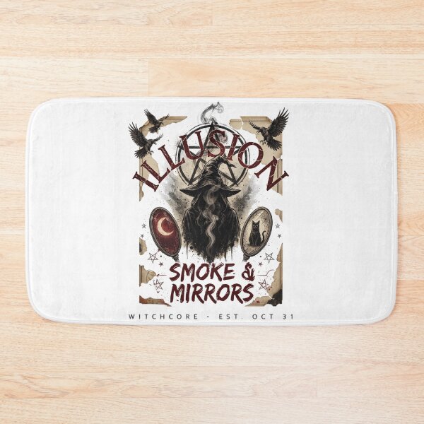 Item preview, Illusion Witchcore Smoke and Mirrors Halloween Design Graphic Tee v14 designed and sold by DarylWelsh2024.