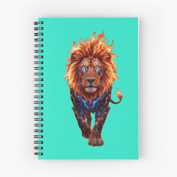 Item preview, Majestic Fire Lion Digital Art designed and sold by Utopian-Magic.