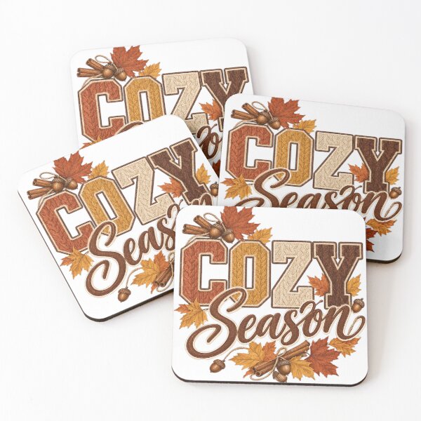 Item preview, Cozy Season Autumn Knit Varsity Letters Fall Vibes designed and sold by Amer16.