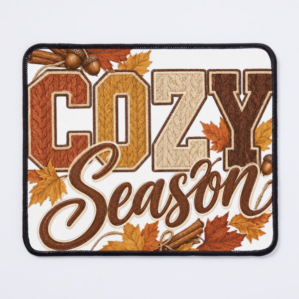 Item preview, Cozy Season Autumn Knit Varsity Letters Fall Vibes designed and sold by Amer16.