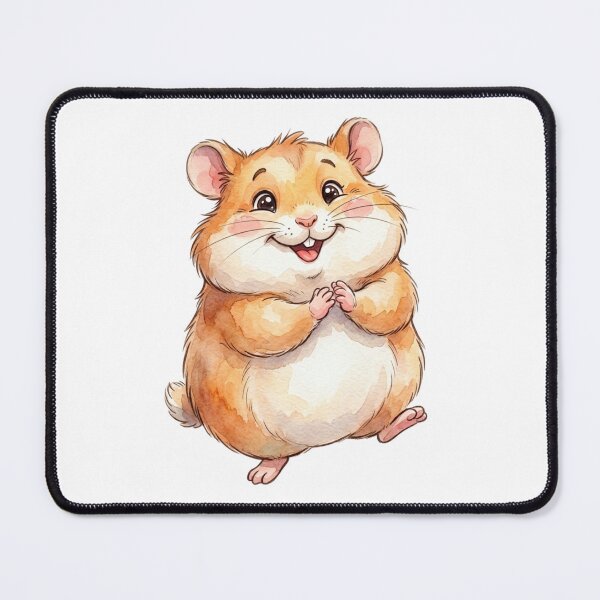 Item preview, Happy Hamster designed and sold by StickVerse by Owais.