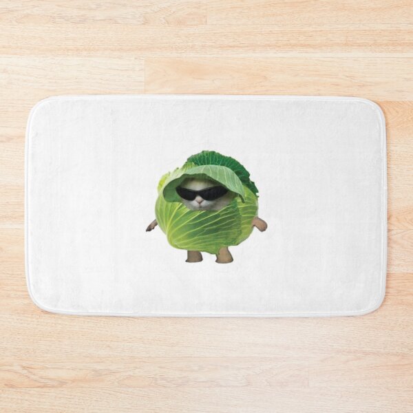 Item preview, Cool Cabbage Cat Meme Sticker designed and sold by cchickennugget.